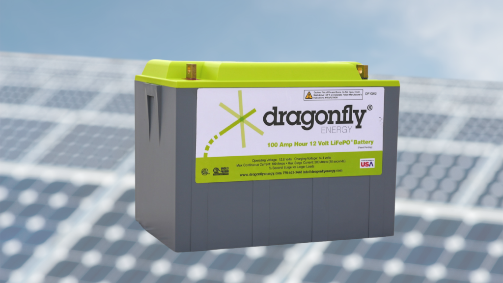 LiFePO4 solar storage battery