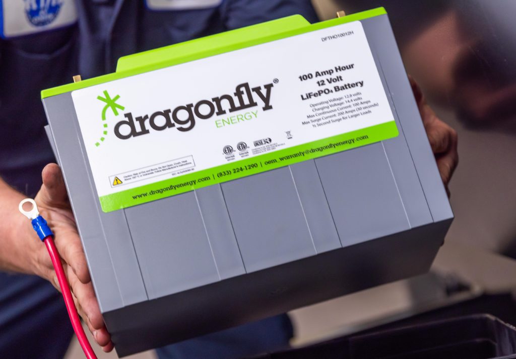 dragonfly lithium battery 