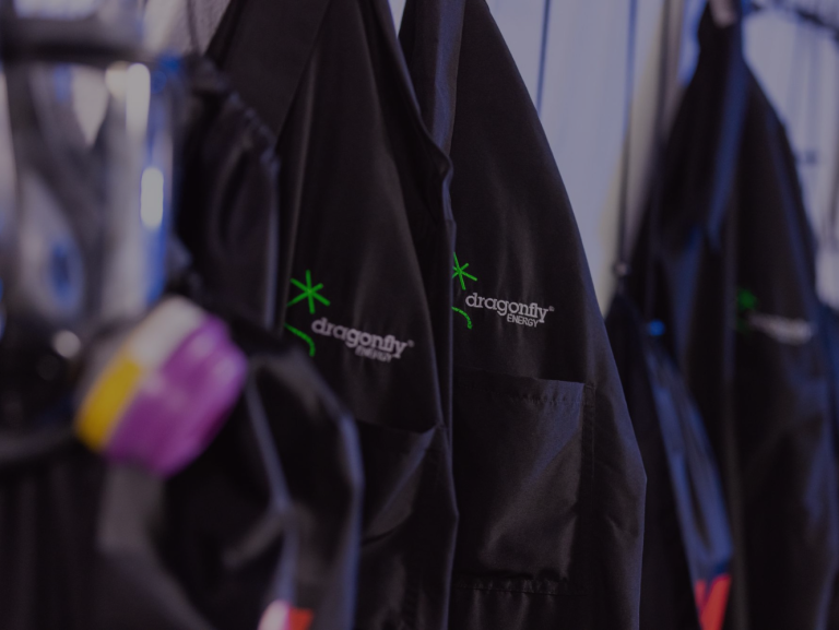 Dragonfly Energy lab coats