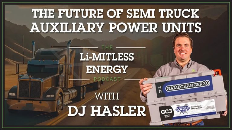 The Future of Semi Truck Auxiliary Power Units