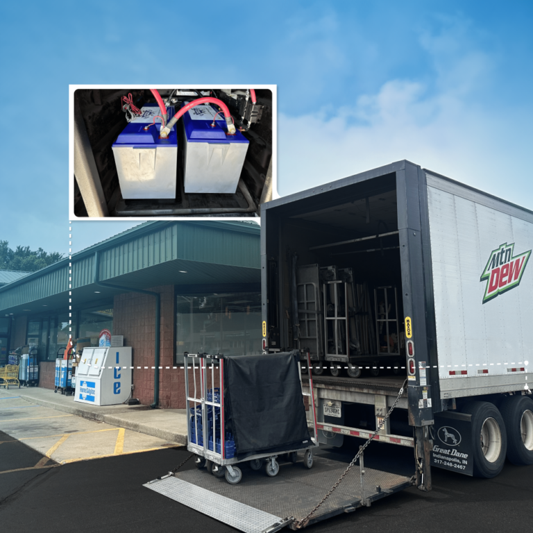 Battle Born Batteries Powering Liftgate Operations for Refreshment Services Pepsi