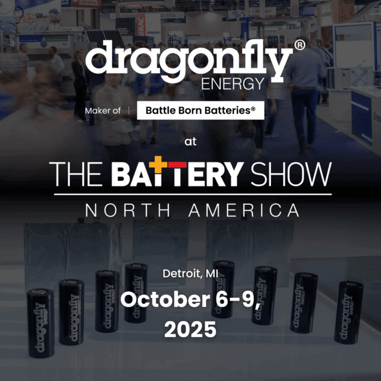 Dragonfly Energy at The Battery Show North America 2025